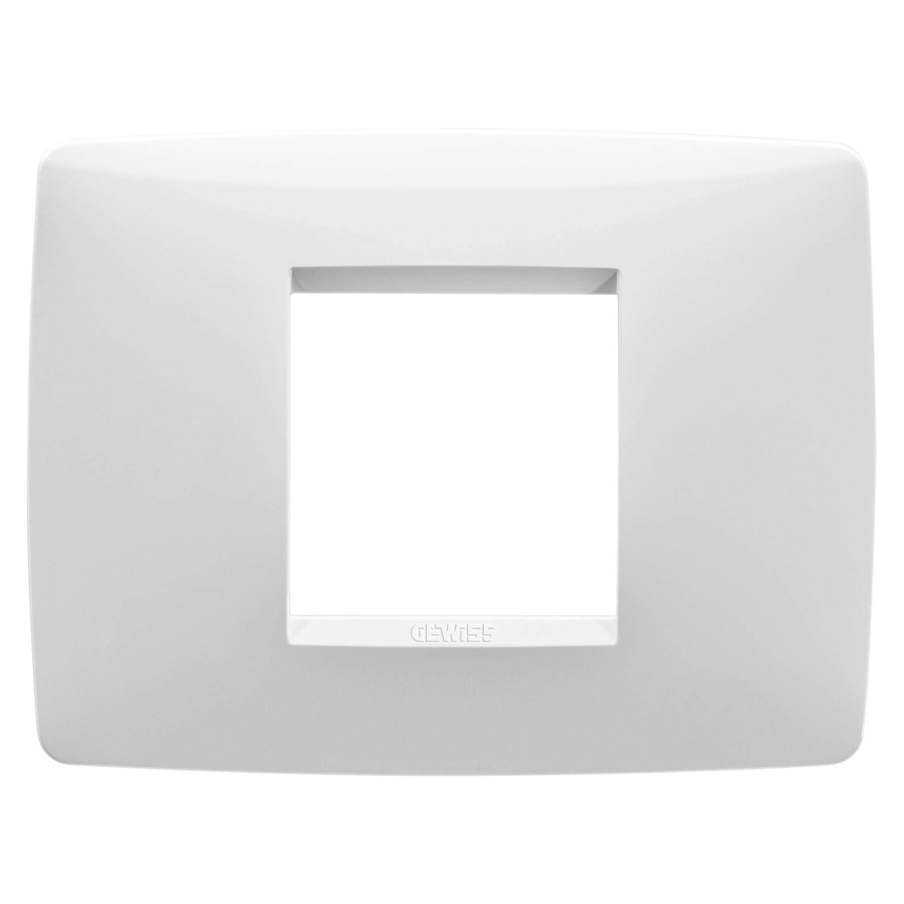 Gewiss - PLAQUE ONE 2P BL CRÈME