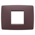 Gewiss - PLAQUE ONE RECT. 2P ROUGE TOSCANE