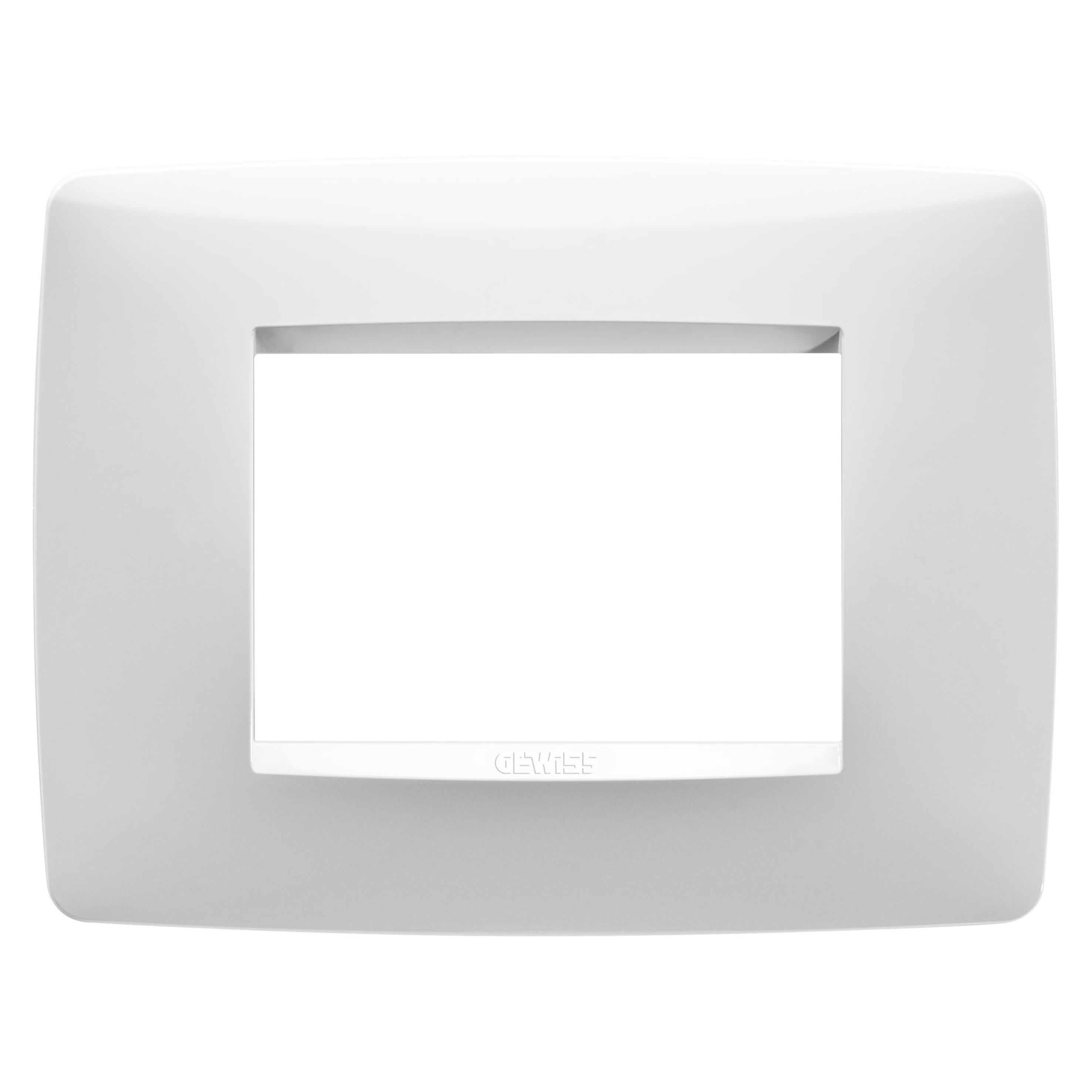 Gewiss - PLAQUE ONE 3P BL CRÈME