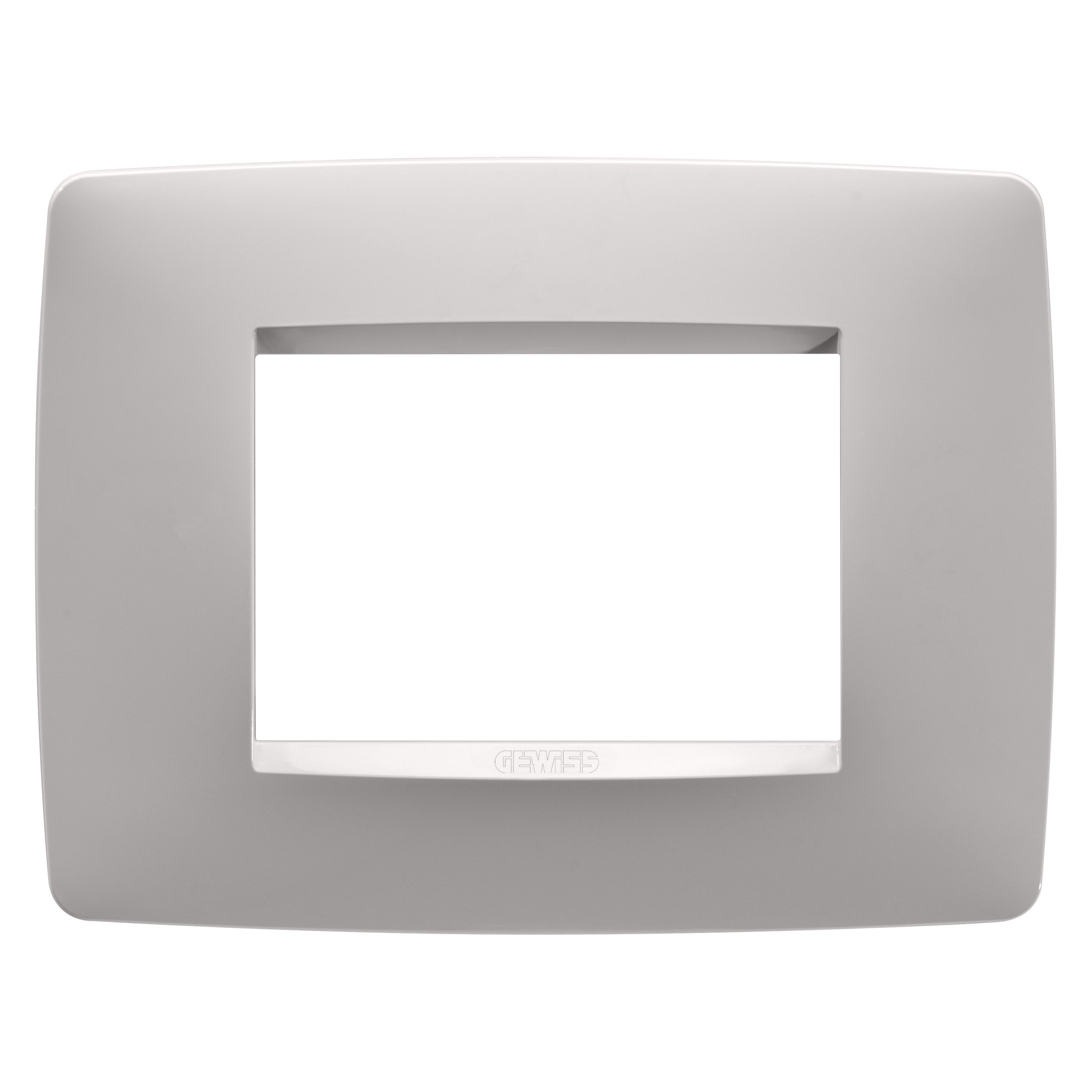 Gewiss - PLAQUE ONE 3P NATUREL BEIGE SATIN