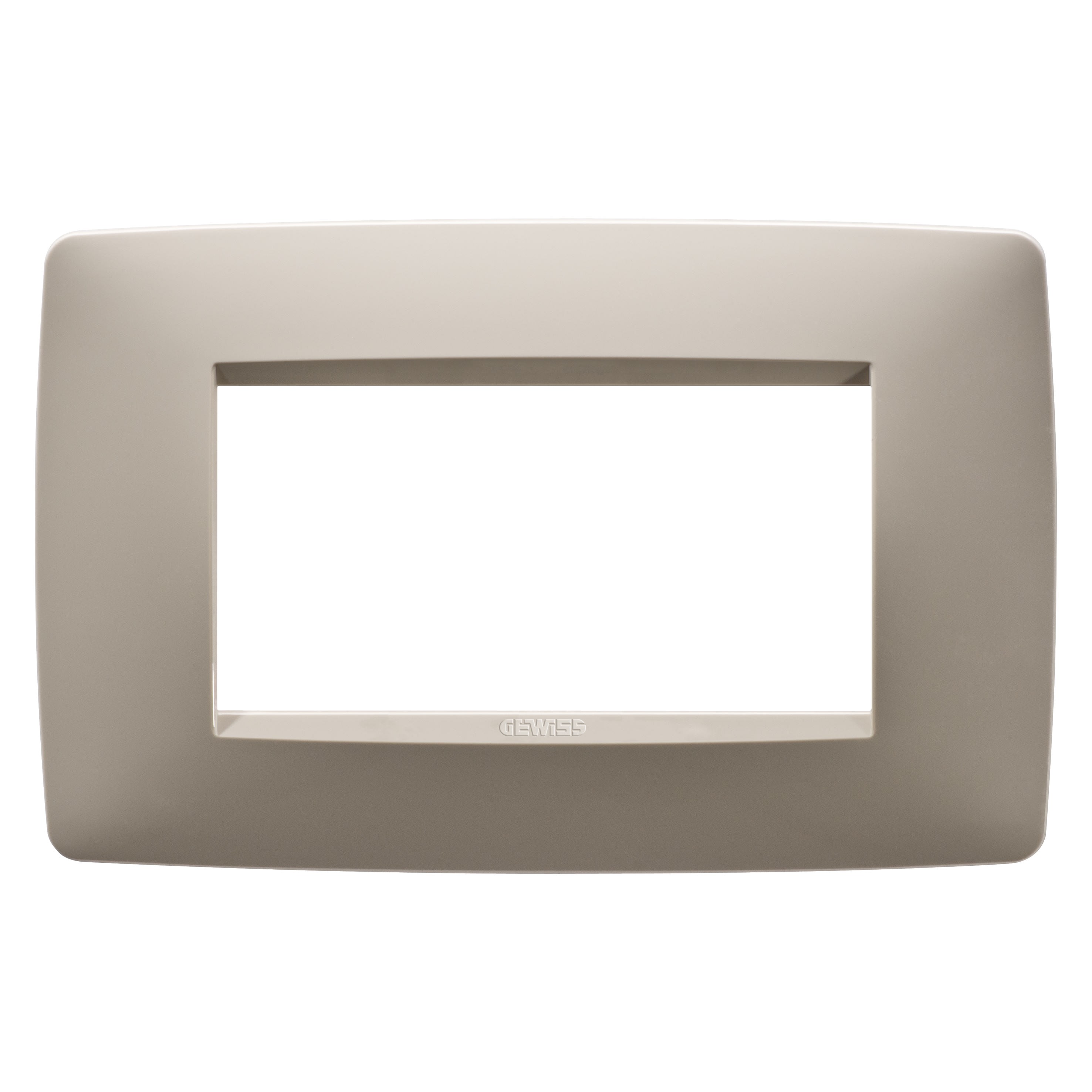 Gewiss - PLAQUE ONE 4P CHANVRE