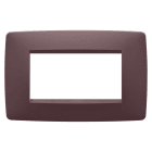 Gewiss - PLAQUE ONE RECT. 4P ROUGE TOSCANE