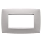 Gewiss - PLAQUE ONE 4P NATUREL BEIGE SATIN