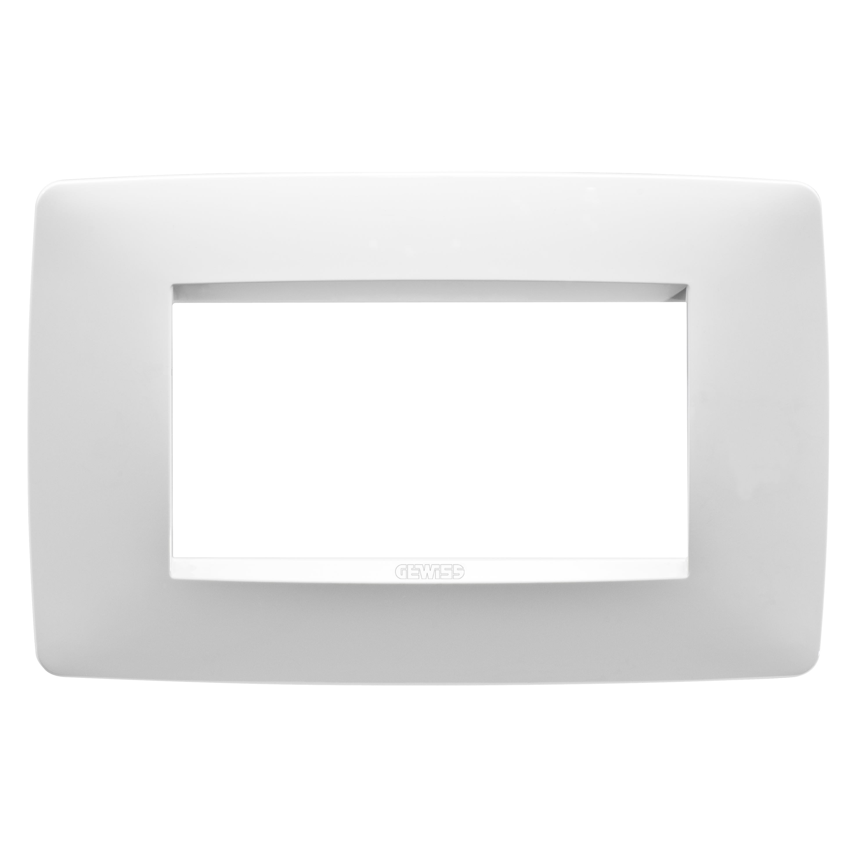 Gewiss - PLAQUE ONE 4P BL SATIN