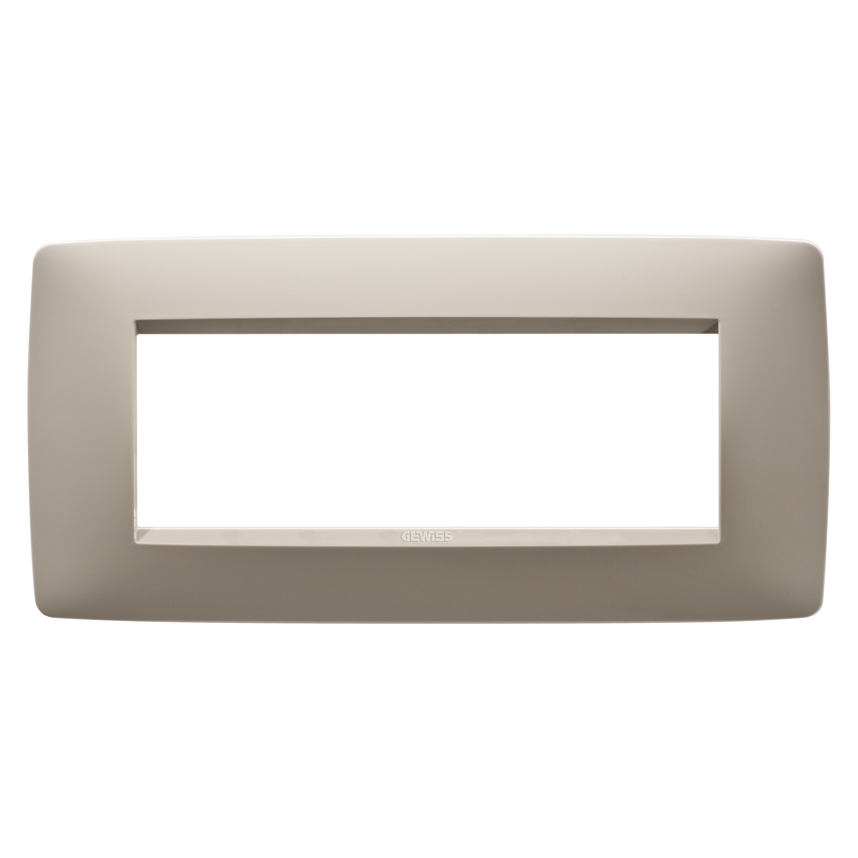 Gewiss - PLAQUE ONE 6P CHANVRE