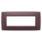 Gewiss - PLAQUE ONE RECT. 6P ROUGE TOSCANE