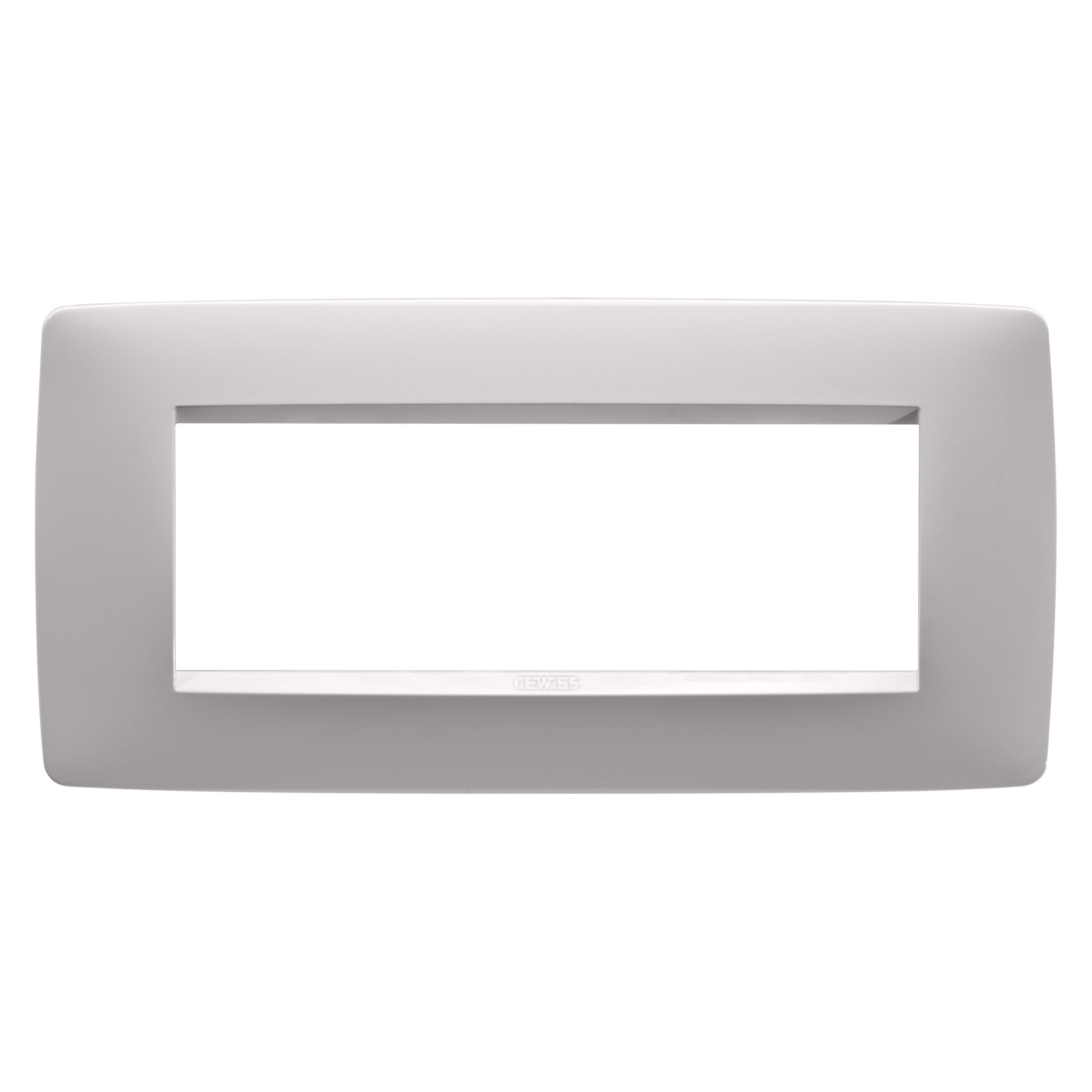 Gewiss - PLAQUE ONE 6P NATUREL BEIGE SATIN