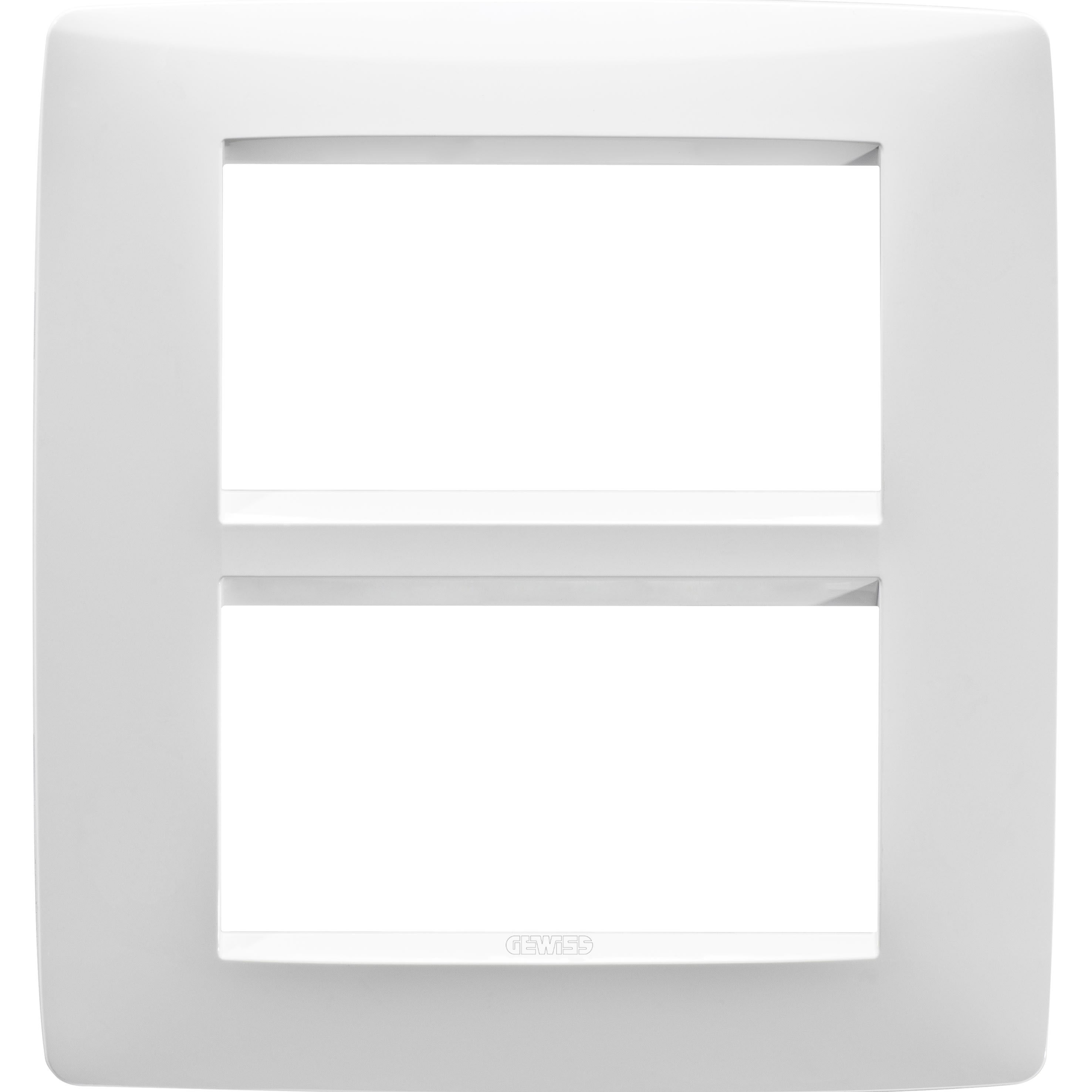 Gewiss - PLAQUE ONE 8P BL CRÈME