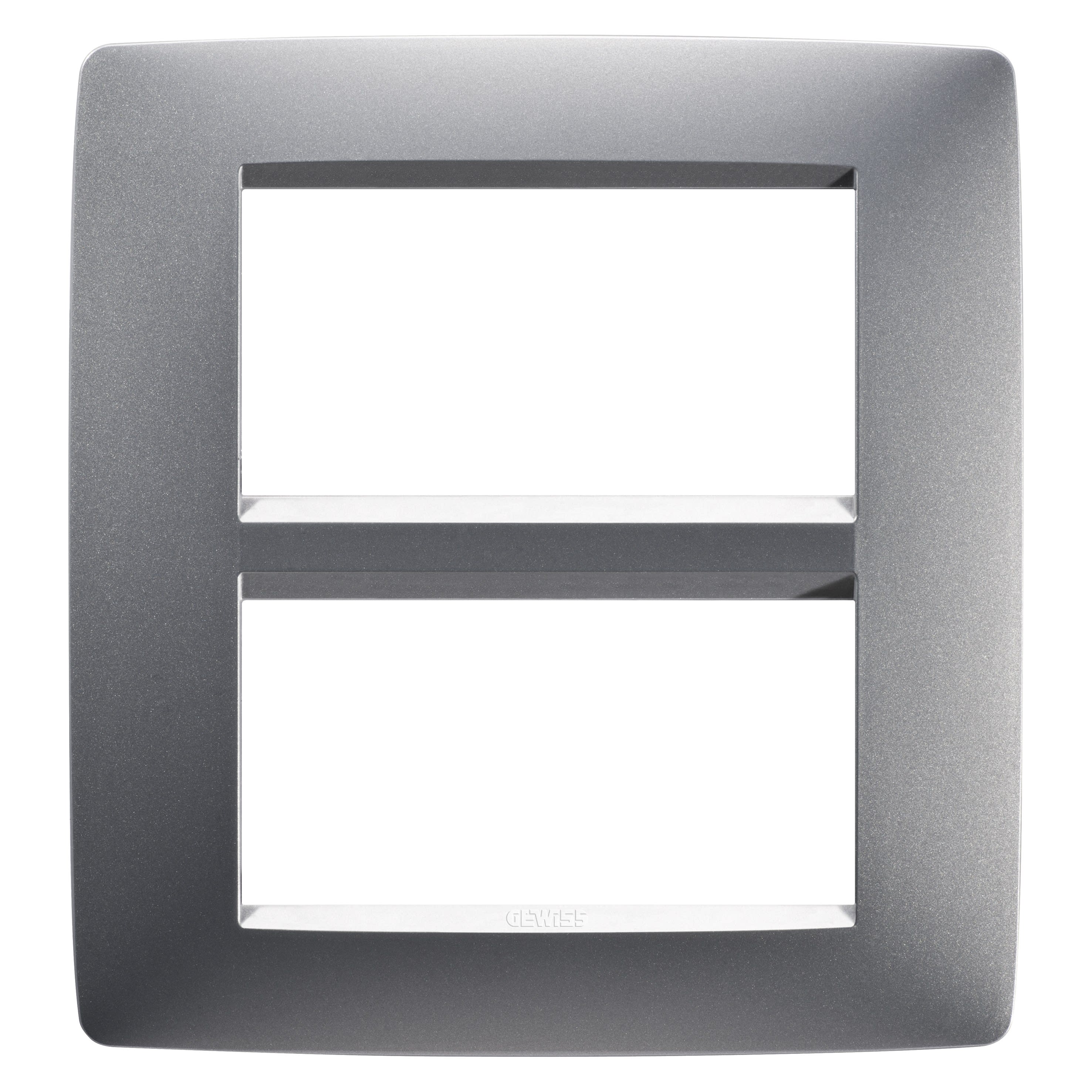 Gewiss - PLAQUE ONE 8P TITANE