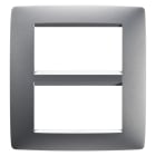 Gewiss - PLAQUE ONE 8P TITANE