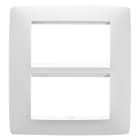 Gewiss - PLAQUE ONE 4+4P BL SATIN