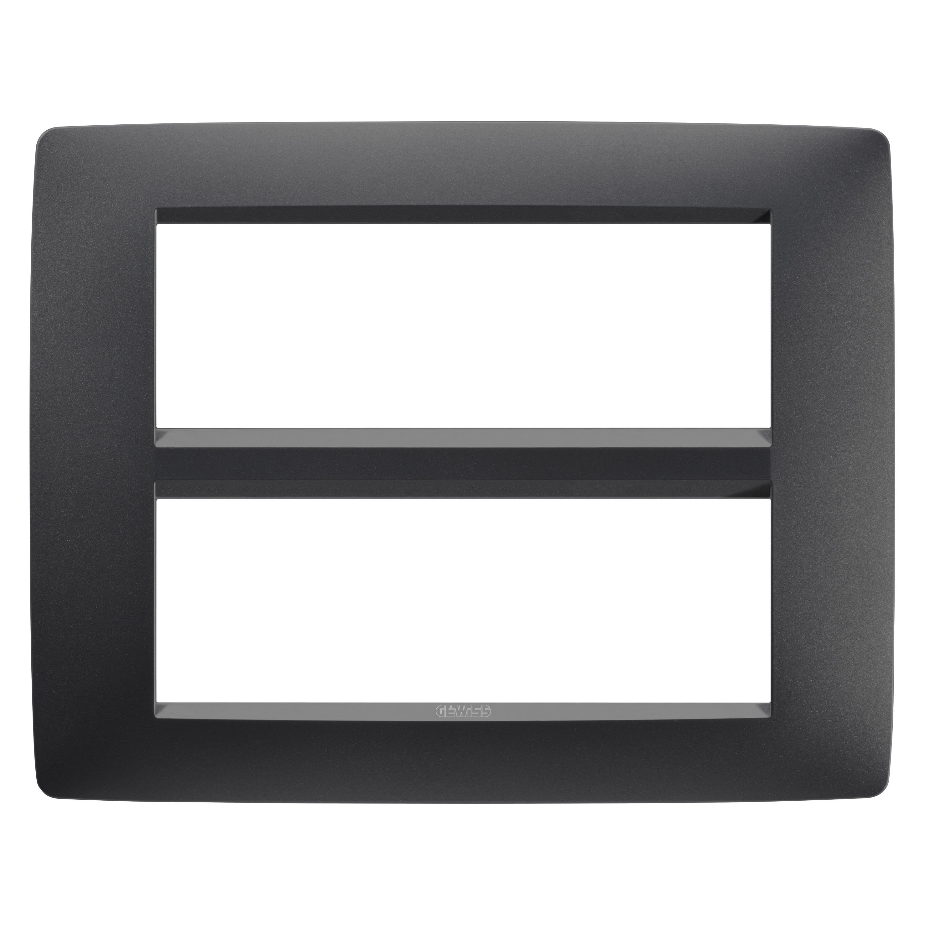 Gewiss - PLAQUE ONE 6+6P NO SATIN