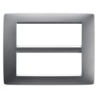 Gewiss - PLAQUE APPAREILLAGE ONE 12P TITANE - GW16112VT