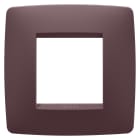 Gewiss - PLAQUE ONE 2P ROUGE TOSCANE