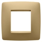 Gewiss - PLAQUE APPAREILLAGE ONE 2P OR - GW16122VO