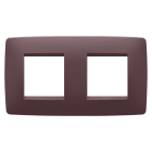 Gewiss - PLAQUE ONE 2+2P H ROUGE TOSCANE