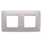 Gewiss - PLAQUE ONE 2+2P H BEIGE NATUREL