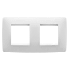 Gewiss - PLAQUE ONE 2+2P H BLANC SATIN