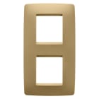 Gewiss - PLAQUE ONE 2+2P V OR