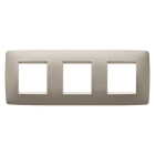 Gewiss - PLAQUE ONE INT. 2+2+2P H CHANVRE