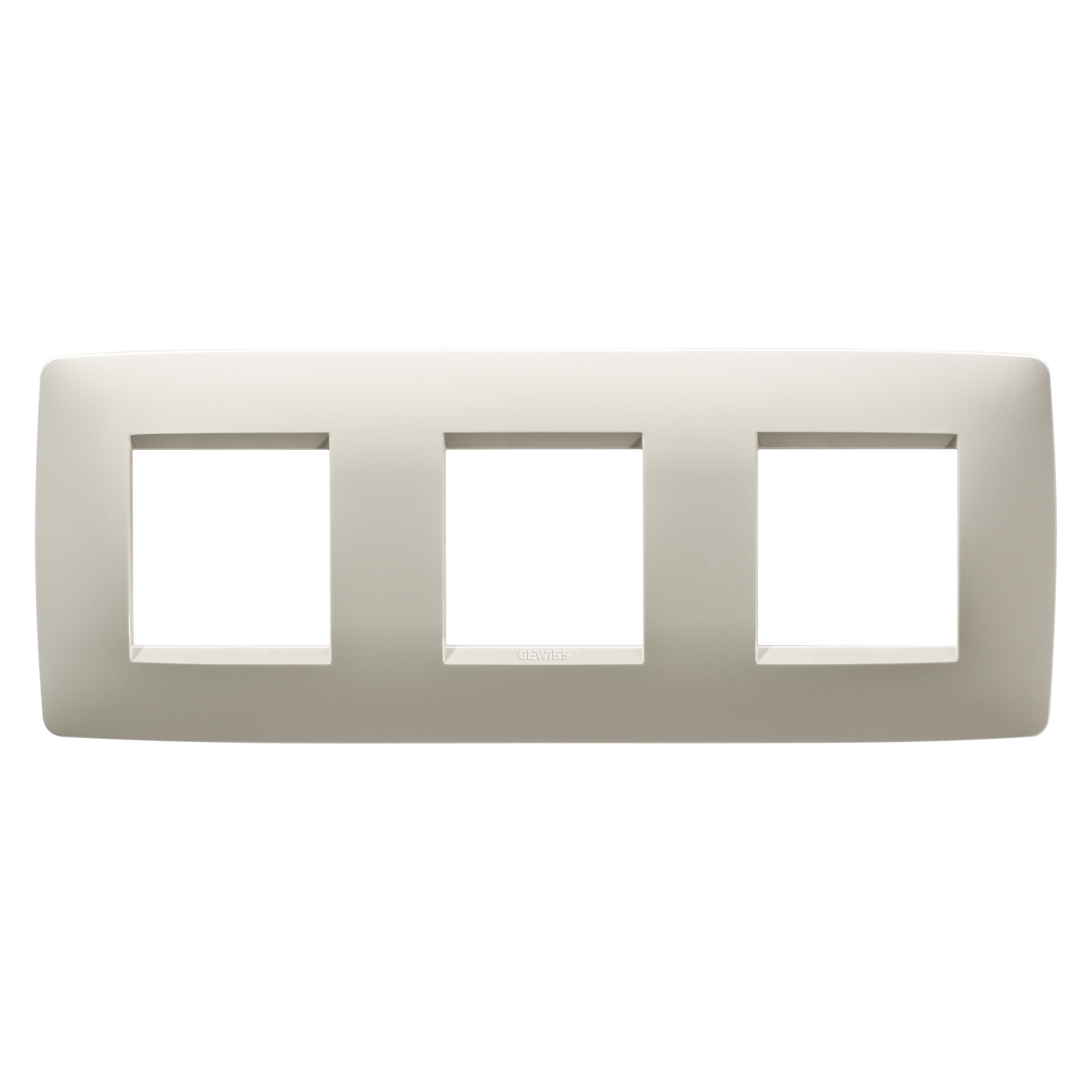Gewiss - PLAQUE ONE INT. 2+2+2P H IVOIRE