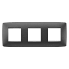 Gewiss - PLAQUE ONE INT. 2+2+2P H. NO SATIN