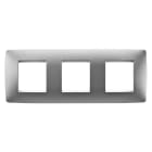 Gewiss - PLAQUE ONE INT. 2+2+2P H TITANE