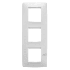 Gewiss - PLAQUE ONE INT.2+2+2P V.BL ANTIBACT.