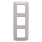 Gewiss - PLAQUE ONE 2+2+2P V BEIGE NATUREL