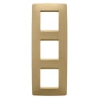 Gewiss - PLAQUE APPAREILLAGE ONE 2+2+2P V OR - GW16127VO