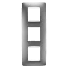 Gewiss - PLAQUE ONE INT. 2+2+2P V TITANE