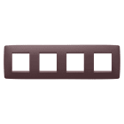 Gewiss - PLAQUE ONE 2+2+2+2P H ROUGE TOSCANE