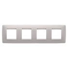 Gewiss - PLAQUE ONE 2+2+2+2P H BEIGE NATUREL