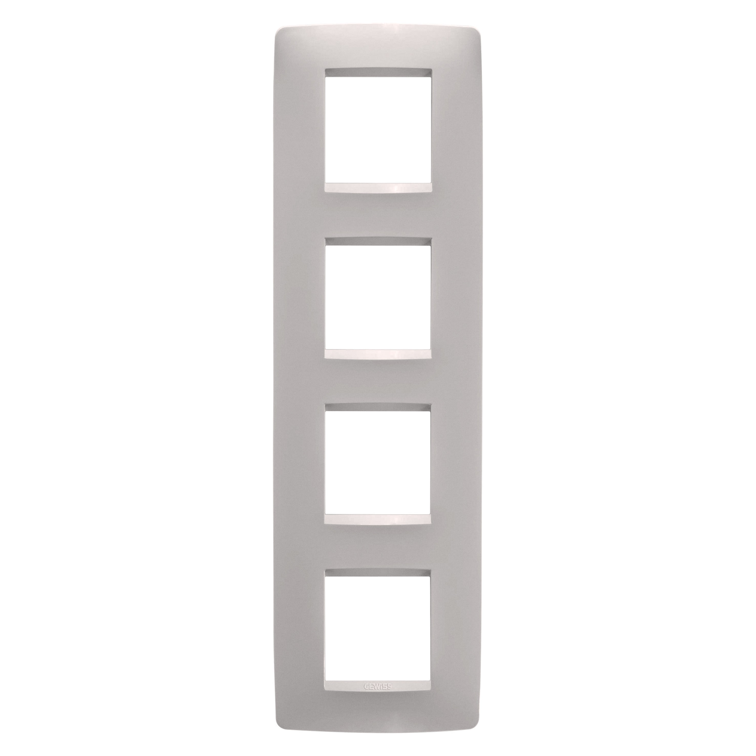 Gewiss - PLAQUE ONE 2+2+2+2P V BEIGE NATUREL