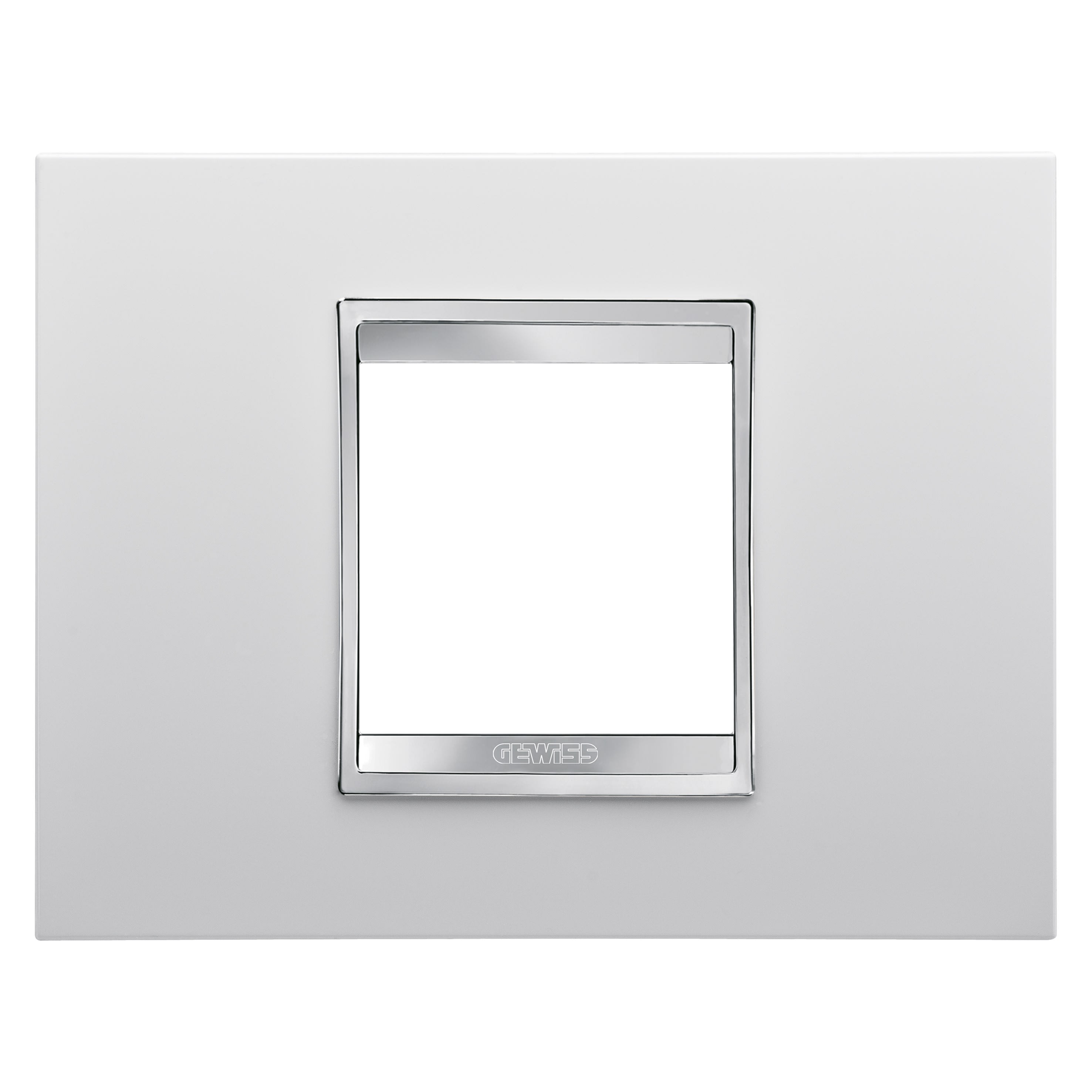 Gewiss - PLAQUE LUX 2P BL CRÈME