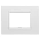 Gewiss - PLAQUE LUX 3P METAL BL SATIN.MONOCHR