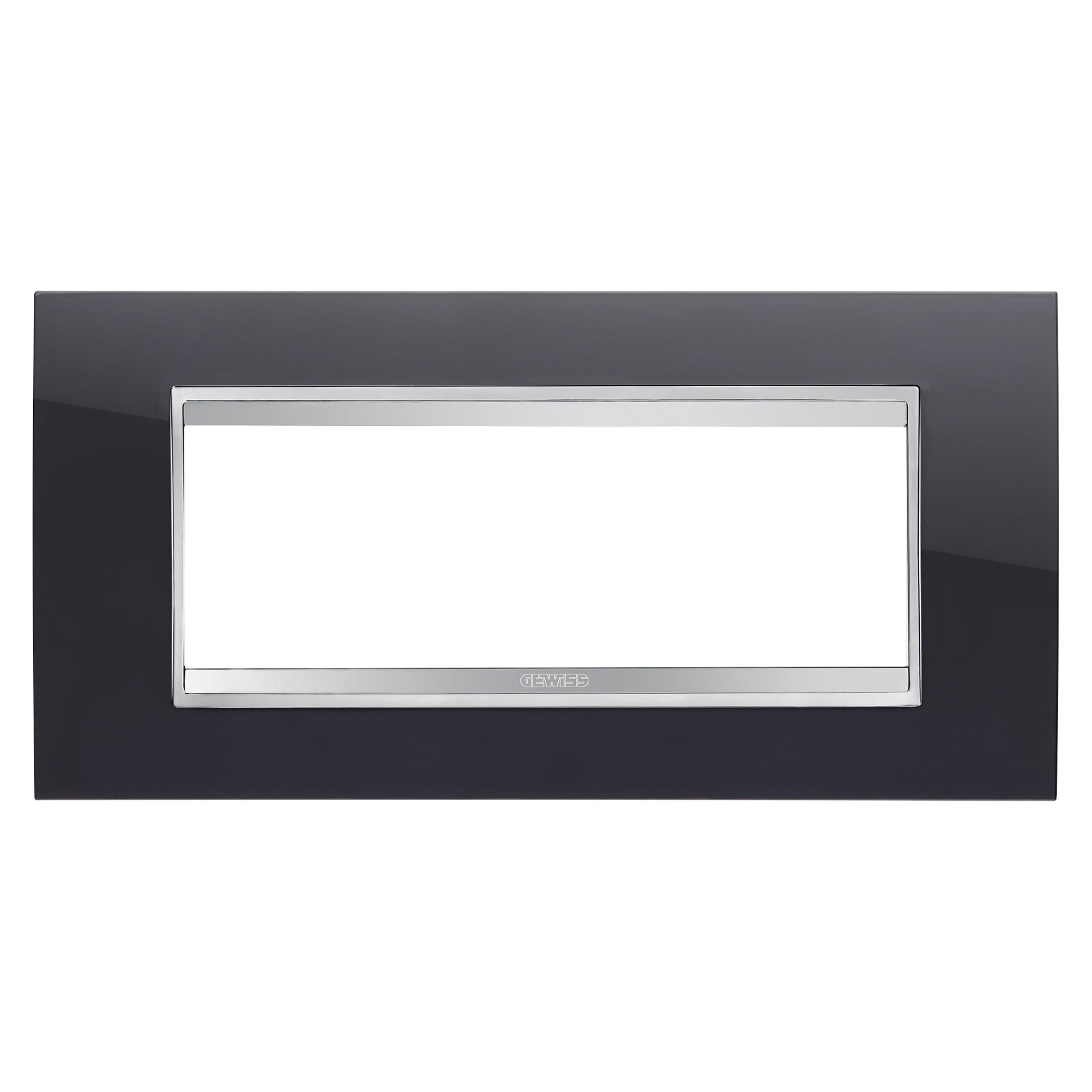 Gewiss - PLAQUE APPAREILLAGE LUX 6P NO TONER - GW16206TN