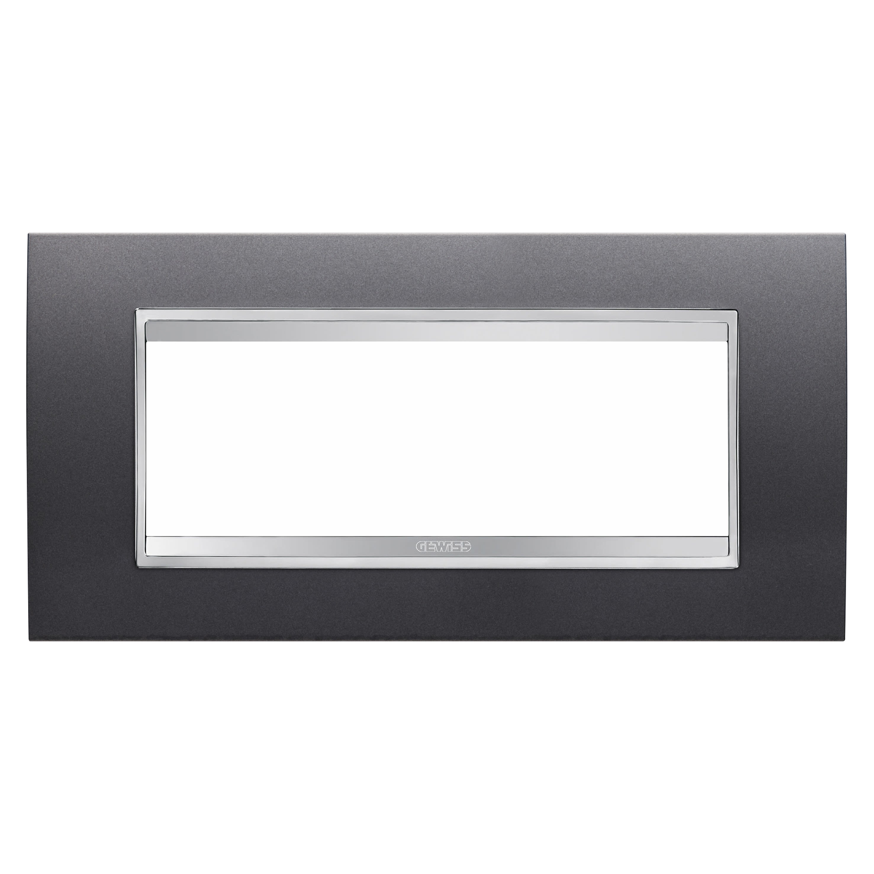 Gewiss - PLAQUE LUX 6P ARDOISE