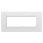 Gewiss - PLAQUE LUX 6P BL MONOCHROME