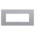 Gewiss - PLAQUE LUX 6P TITANE MONOCHROME