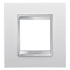 Gewiss - PLAQUE LUX INT. 2P BL CRÈME
