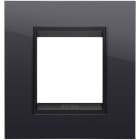 Gewiss - PLAQUE LUX 2P NOIR TONER LAVY