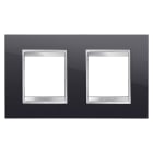 Gewiss - PLAQUE LUX INT. 2+2P H NO TONER