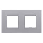 Gewiss - PLAQUE LUX 2+2P H TITANE