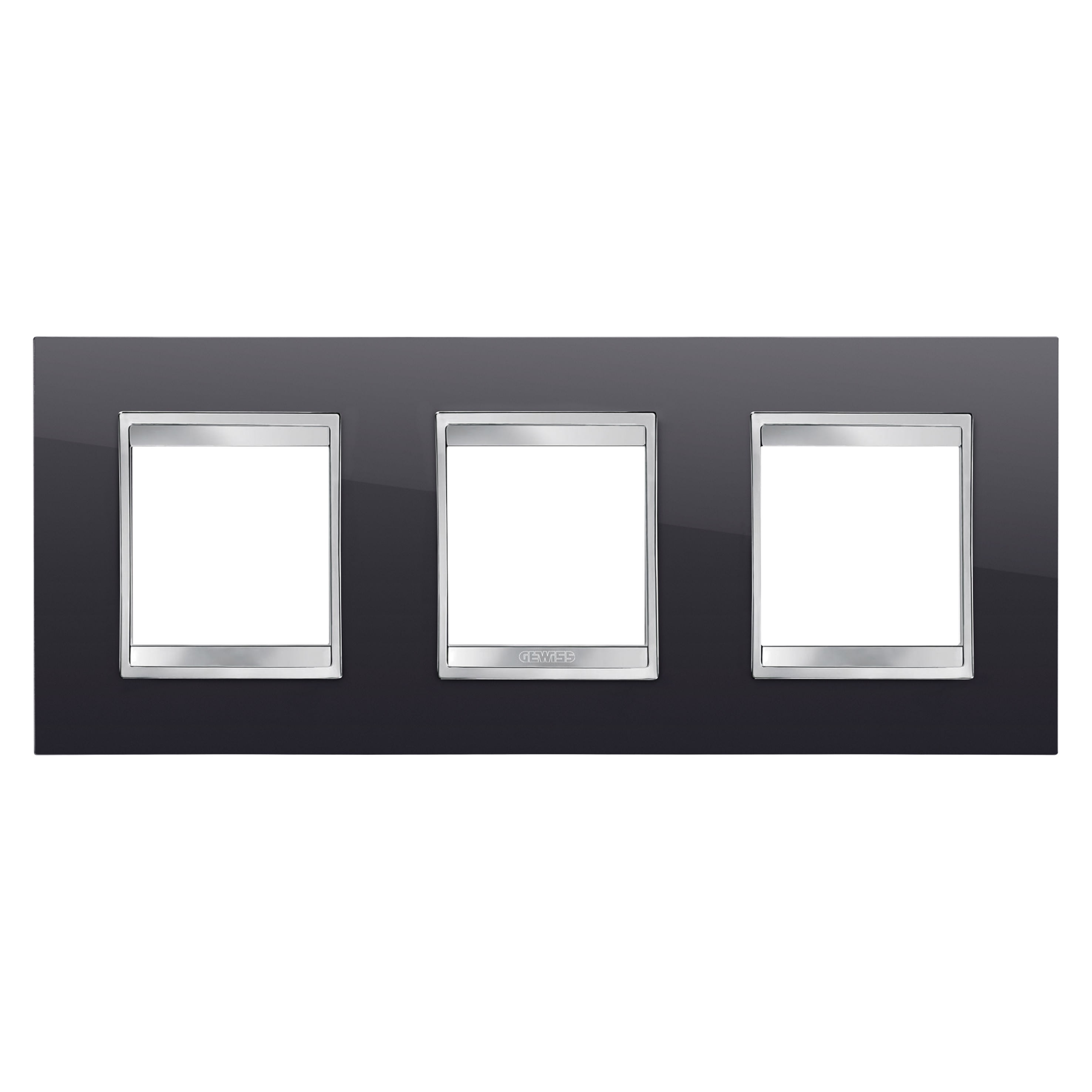 Gewiss - PLAQUE LUX INT. 2+2+2P H NO TONER