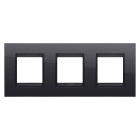 Gewiss - PLAQUE LUX 2+2+2P H NOIR TONER LAVY