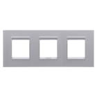 Gewiss - PLAQUE LUX 2+2+2P H TITANE