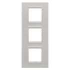 Gewiss - PLAQUE LUX 2+2+2P V MÉTAL BEIGE NATUREL