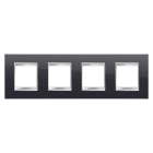 Gewiss - PLAQUE APPAREILLAGE LUX INT. 2+2+2+2P H NO TONER - GW16228TN