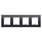Gewiss - PLAQUE LUX INT. 2+2+2+2P H NO TONER